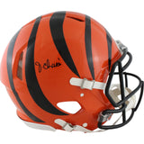 Ja'Marr Chase Autographed Cincinnati Bengals Authentic Helmet Beckett 50902