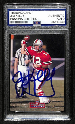 Jim Kelly HOF Signed/Autographed 1992 Pro Line #426 Bills PSA/DNA 201473