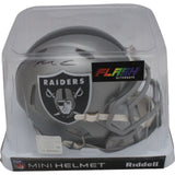 Maxx Crosby Signed Las Vegas Raiders Flash Mini Helmet Beckett 44928