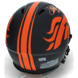 Terrell Davis Autographed "HOF 17" Broncos Eclipse Speed Authentic Helmet Radtke