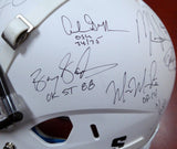 HEISMAN WINNERS AUTOGRAPHED FULL SIZE HELMET 24 SIGS SANDERS STEINER 121615