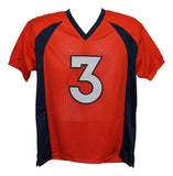 Drew Lock Autographed/Signed Pro Style Orange XL Jersey JSA 28937