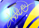 Kurt Warner Autographed Rams F/S 2020 Speed Authentic Helmet- Beckett W Hologram