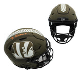 Ja'Marr Chase Signed Cincinnati Bengals Speed Flex Authentic STS NFL Helmet