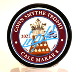Cale Makar Authographed 2022 Conn Smythe Trophy Puck Fanatics Authenticated