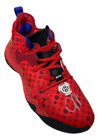 James Harden Signed Right Adidas Harden Volume 6 Shoe BAS ITP