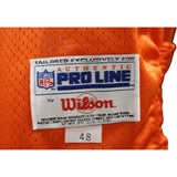 Steve Atwater Signed Broncos Wilson 48 Proline Orange Jersey BAS 45045
