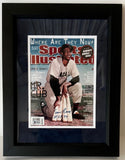 Ernie Banks Autographed/Inscribed HOF 77 Framed Sports Illustrated "Mr. Cub" BAS
