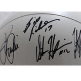 Blanda Brodie Krause +10 Autographed NFL Alumni F/S 2-Bar Helmet Beckett 55421