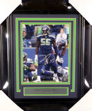 FRANK CLARK AUTOGRAPHED FRAMED 8X10 PHOTO SEATTLE SEAHAWKS MCS HOLO 146639