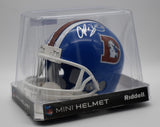 Champ Bailey Denver Broncos HOF Signed/Autographed Mini Helmet PSA/DNA 212259