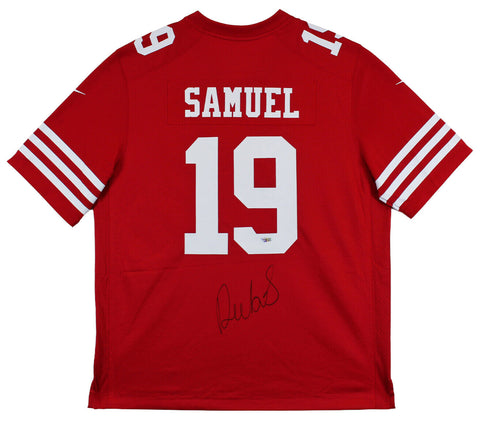 49ers Deebo Samuel Authentic Signed Red Nike Game Jersey Fanatics