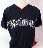 Ubaldo Jimenez Autographed Majestic 2010 MLB All-Star Jersey (Size L) JSA COA