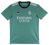 Real Madrid Vinicius Vini Jr. Authentic Signed Teal Adidas Jersey BAS