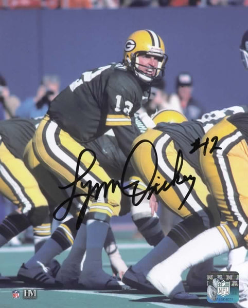 LYNN DICKEY - Green Bay Packers Quarterback - Signed 8x10 Photo #2 AUTO