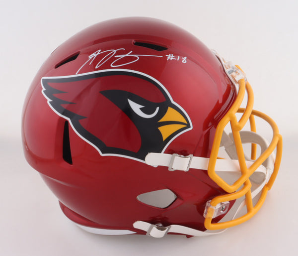 A.J. Green Signed Arizona Cardinals Flash Full Size Replica Helmet - Beckett