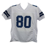 Tony Hill Autographed/Signed Pro Style White XL Jersey SB Champs Beckett 33977