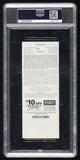 Kris Bryant Signed 2015 Chicago Cubs Major League Debut Game Ticket PSA 6/ PSA 9