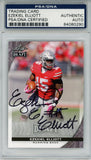 Ezekiel Elliott Signed 2016 Leaf Draft #31 Trading Card PSA Slab 42678