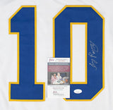 Craig Ramsay Signed Buffalo Sabres Jersey (JSA COA) Buffalo Left Wing 1971-1985