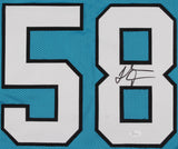 Thomas Davis Sr. Signed Panthers Jersey (JSA) 3xPro Bowl L B (2015 - 2017)