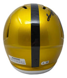 Terry Bradshaw Signed Steelers Full Size Flash Speed Replica Helmet BAS