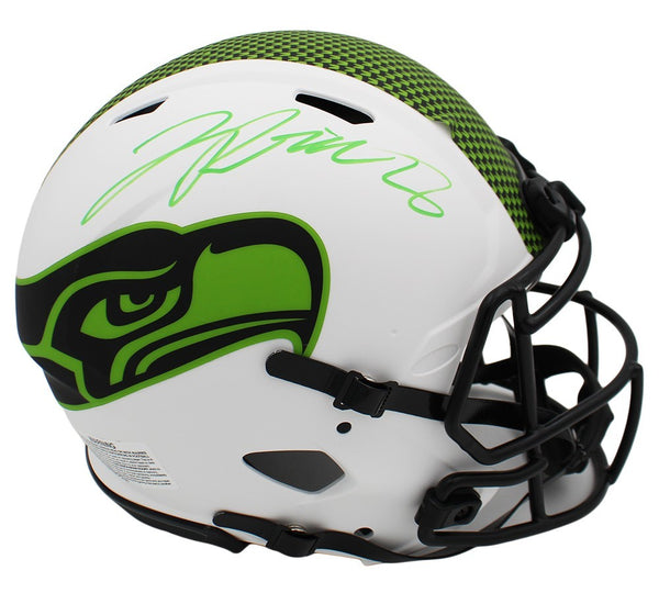 Jadarian Price Signed Seattle Seahawks Speed Authentic Lunar NFL Helmet
