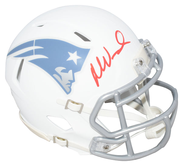 MIKE VRABEL SIGNED NEW ENGLAND PATRIOTS RIVALRIES SPEED MINI HELMET JSA