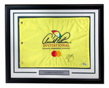 Xander Schauffele Signed Framed Arnold Palmer Invitational Golf Flag BAS