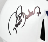 Tiki Barber Ronde Barber Autographed NFL F/S Speed Helmet - Beckett W Hologram