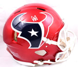 Will Anderson Autographed Texans F/S Flash Speed Authentic Helmet-Fanatics*White