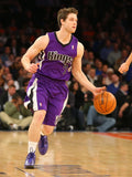 Jimmer Fredette Signed Sacramento Kings Jersey (JSA) 2011 1st Rnd NBA Draft Pick