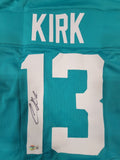 CHRISTIAN KIRK AUTOGRAPHED SIGNED PRO STYLE XL JERSEY BECKETT QR