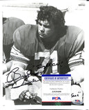 Brad Budde CFB HOF Signed/Auto/Inscr 8x10 Photo USC Football PSA/DNA 185123