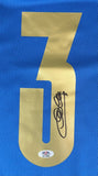 Giorgio Chiellini Signed Italy Blue Puma Soccer Jersey PSA/DNA