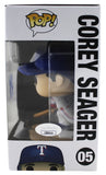 Rangers Corey Seager Signed Texas Rangers #05 Funko Pop Figure JSA #CD80414