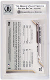 Fernando Tatis Jr. Signed Padres 2020 Topps Baseball Card #634 -BECKETT- Auto 10