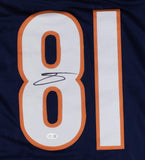 Zavion Thomas Signed Chicago Bears Jersey (JSA) 2026 3rd Round Draft Pick / LSU
