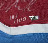 Colorado Avalanche Team Signed Burgandy Adidas 52 Jersey 20 Sigs FAN 37510
