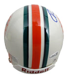 Ronnie Brown Signed/Autographed Dolphins Mini Football Helmet JSA 213134