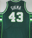 Milw Bucks JACK SIKMA Signed Custom Replica Green Jersey AUTO - HOF - JSA