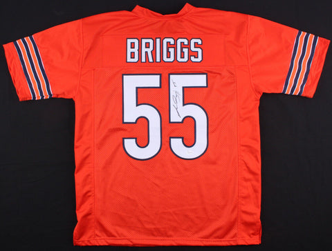 Lance Briggs Signed Chicago Bears Jersey (JSA COA) 7x Pro Bowl (2005-2011) L.B.