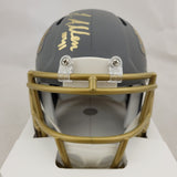 JOSH ALLEN SIGNED JACKSONVILLE JAGUARS SLATE SPEED MINI HELMET JSA COA