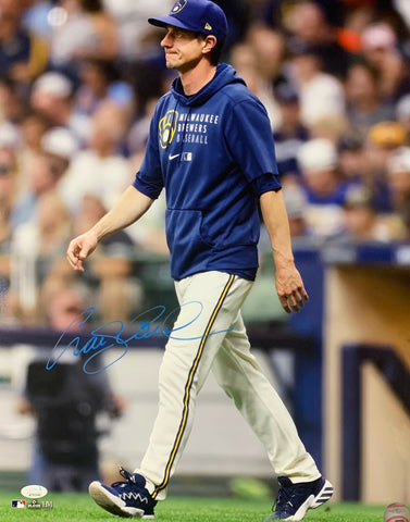 Brewers Manager CRAIG COUNSELL Signed 16x20 Photo #9 AUTO - JSA