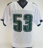 Hugh Douglas Signed Philadelphia Eagles Jersey (PSA COA) 3xPro Bowl Defense End
