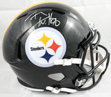 T.J. Watt Autographed Pittsburgh Steelers F/S Speed Helmet -Beckett W Holo *Thin