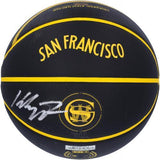 Klay Thompson Warriors Signed Wilson 2023-24 City Edition Collector's Basketball