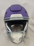 JJ McCARTHY SIGNED MINNESOTA VIKINGS F/S TRIBUTE SPEEDFLEX AUTHENTIC HELMET BAS