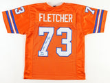 Simon Fletcher Signed Denver Broncos Jersey Inscribed "ROF 2016"(JSA) All Pro LB