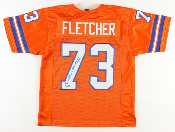 Simon Fletcher Signed Denver Broncos Jersey Inscribed "ROF 2016"(JSA) All Pro LB